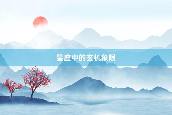 星座中的玄机象限